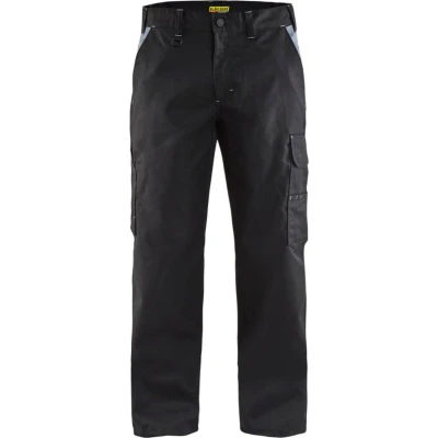 Afbeelding van Blaklader Werkbroek Industrie 1404 1210 Zwart/Grijs C48