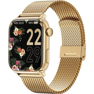 Image de Ice watch Smartwatch 2.0 Milanese Band 1.96&#039;&#039; Amoled Gold