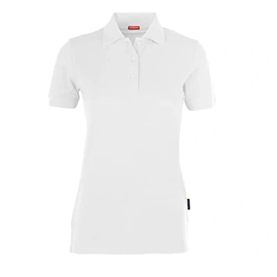 Afbeelding van Women&#039;s Heavy Polo &#039;Performance&#039; met korte mouwen White S