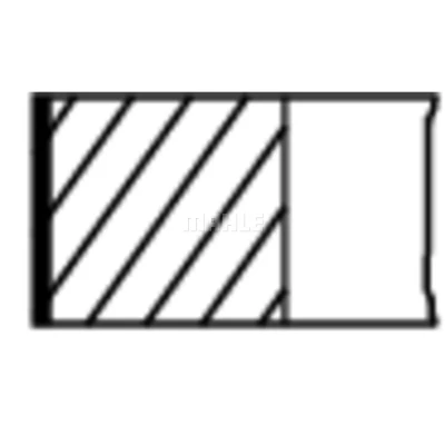 Afbeelding van Mahle Original Zuigerveren 011 08 V0