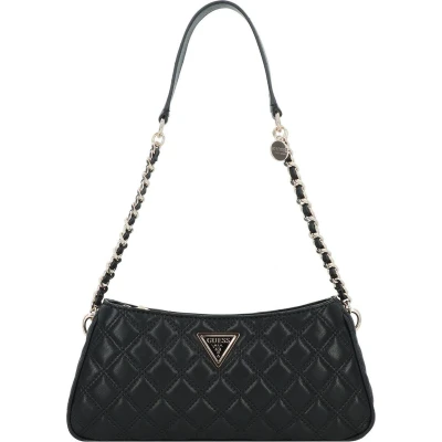 Afbeelding van Guess Giully TOP ZIP Handtas, Dames, Maat: One Size, Black