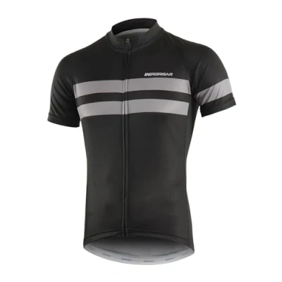Afbeelding van BERGRISAR Fietsshirt voor heren, ademend, sneldrogend, fietskleding, mountainbike, met korte mouwen, jersey
