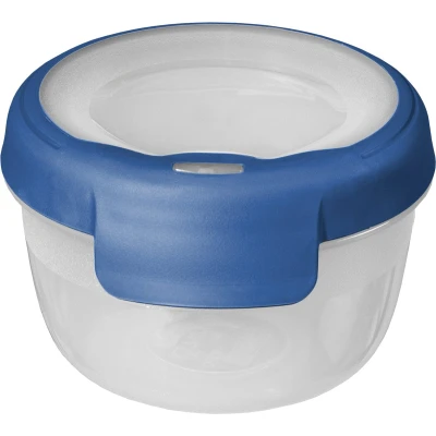 Afbeelding van Curver Grand Chef Vershoudbak Rond 0.25L Transparant/Donkerblauw