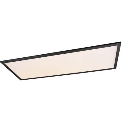 Afbeelding van REALITY PlafonniÃ¨re Alpha 1X SMD LED 34W Mat zwart