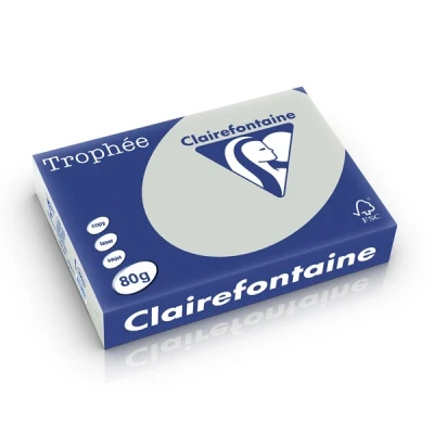 Image de Clairalfa Papier universel Trophée, A4, gris acier