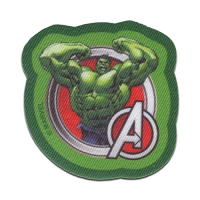 Afbeelding van Marvel © Avengers Hulk Comic 1 Patch om op te strijken applicaties, maat: 6,2 x 6,1 cm