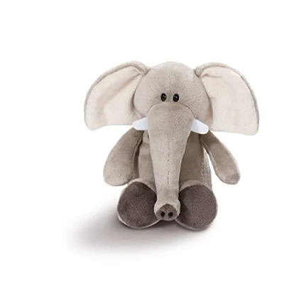 Afbeelding van Nici olifant pluche knuffel grijs 20 cm
