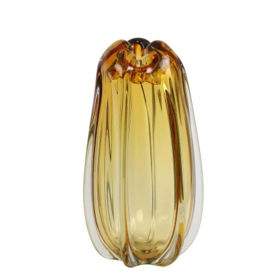 Afbeelding van Light &amp; Living Vaas MURELA 21x21x38 Oranje