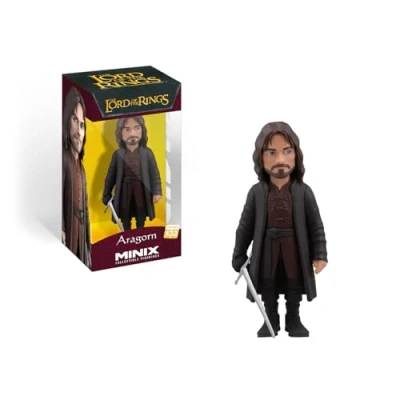 Afbeelding van MINIX Collectible Figuren, verzamelfiguur 12 cm, the Lord of Rings, Aragorn, om te verzamelen, cadeau idee, speelgoed voor kinderen en volwassenen, filmfans (MN16556)