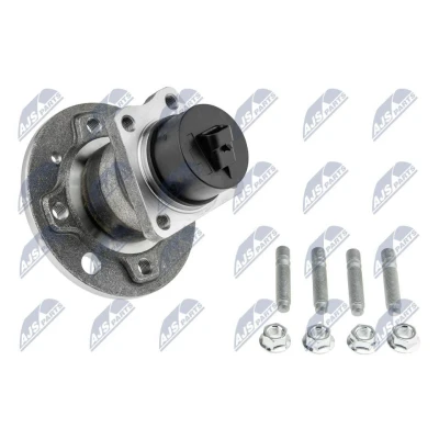 Afbeelding van NTY KLT PL 002 Wiellagerset Achteras, Achteras links, rechts Met wielnaaf, ingebouwde ABS sensor OPEL: Astra G Saloon, Coupe