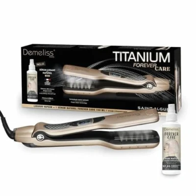 Afbeelding van Forever Care Box SAINT ALGUE Demeliss Steam Straightener Titanium Inclusief beschermend serum