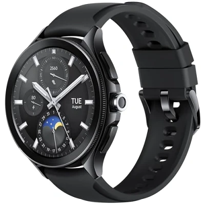 Image de Xiaomi Watch 2 Pro Noir (Noir Rubberen Bracelet)