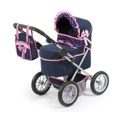 Afbeelding van Poppenwagen Reig 45 cm Marineblauw