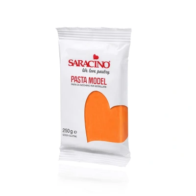 Afbeelding van Saracino Modelling Paste Oranje 250g