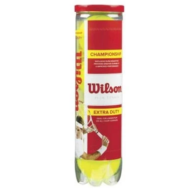 Image de Balles tennis Wilson Championship Extra Duty 4tball Taille :4 balls