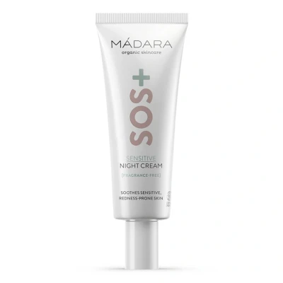 Afbeelding van MÁDARA SOS+ Sensitive Night Cream Nachtverzorging, Maat: 70 ml,