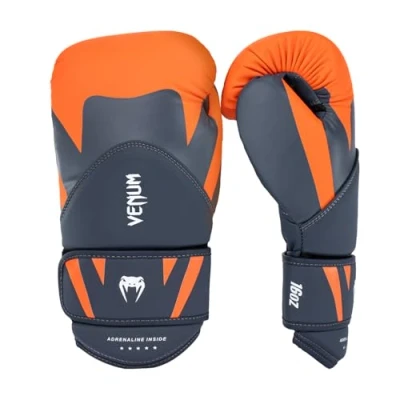 Afbeelding van Venum Bokshandschoenen Challenger 4.0 Oranje Navy Blauw 16 OZ