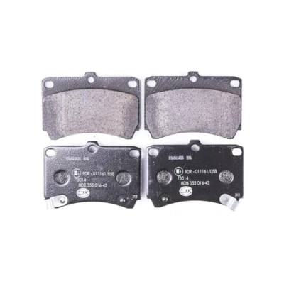 Afbeelding van HELLA 8DB 355 016 431 Remblokkenset Met akoestische slijtagewaarschuwing MAZDA: FAMILIA 4, 323P V Hatchback, Demio Estate