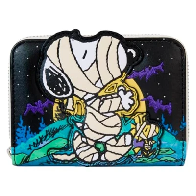 Afbeelding van Loungefly, Portemonnee, Peanuts van portemonnee Snoopy Mummy, Zilver
