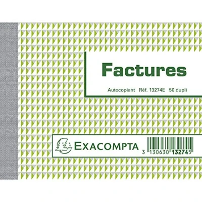 Afbeelding van 1X EXACOMPTA DOORSCHRIJFB 13274E 10,5cm x 13,5cm