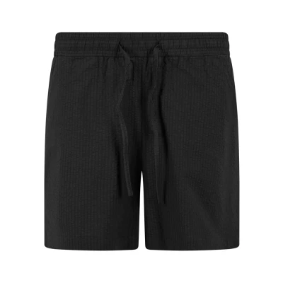 Afbeelding van Urban Classics Seersucker Shorts, Dames, Maat: 3XL, Black
