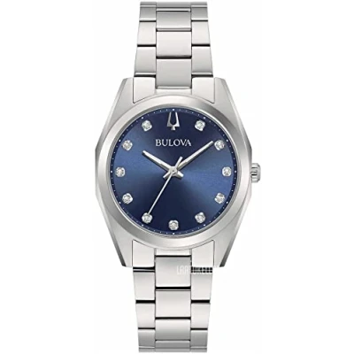 Afbeelding van Bulova Surveyor 96P229 Horloge Staal Zilverkleurig Ø 31 mm