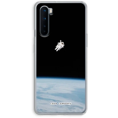 Afbeelding van Case Company® hoesje geschikt voor OnePlus Nord Alone in Space Soft Cover Telefoonhoesje Bescherming aan alle Kanten en Schermrand