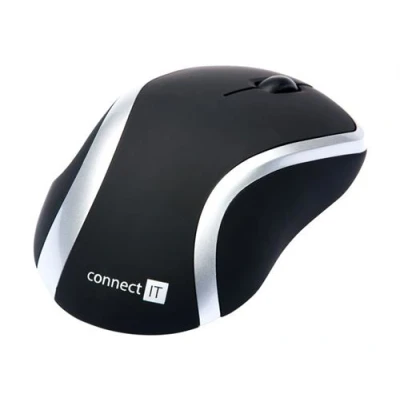 Image de Connect IT WM2200 Souris laser 5 boutons sans fil récepteur USB argent