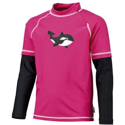 Afbeelding van Beco Uv shirt Sealife Meisjes Polyamide Roze/zwart Maat 152