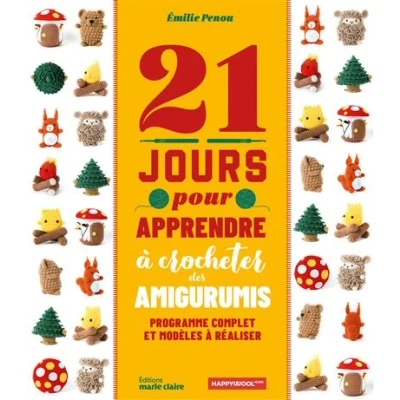 Image de 21 jours pour apprendre à crocheter des amigurumis