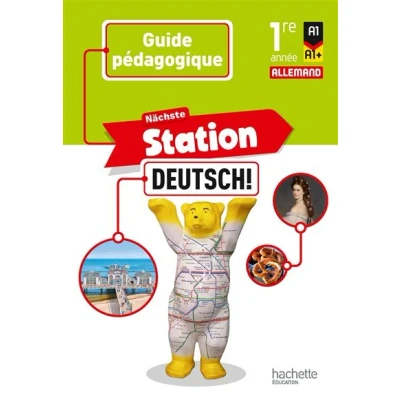 Afbeelding van NACHSTE STATION DEUTSCH 1RE ANNEE LIVRE DU PROFESSEUR