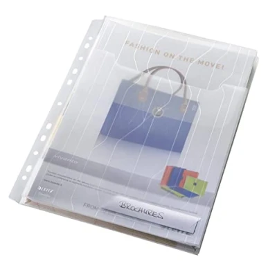 Afbeelding van Combifile Leitz harmonica zichtmap A4 PP transparant