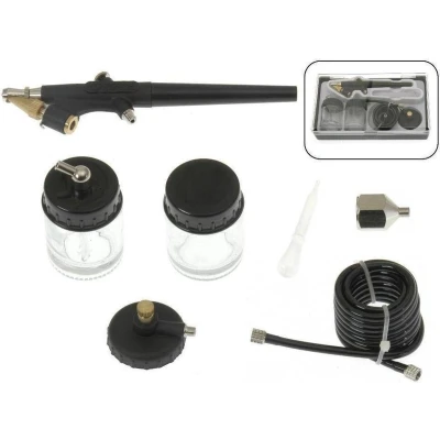 Afbeelding van Hofftech Airbrush Complete Set 1.5 meter Slang, Adapters en Accessoires