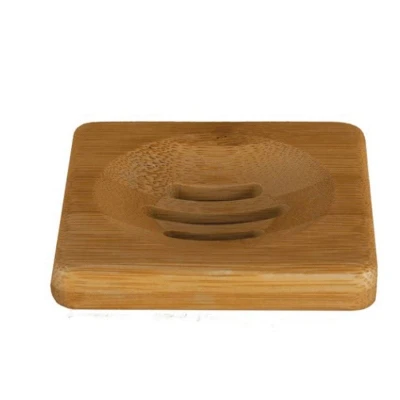 Afbeelding van HappySoaps Zeep Houder van Bamboe 40 gr