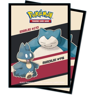 Afbeelding van Ultra Pro Pokemon Sleeves: Snorlax and Munchlax (65 stuks)