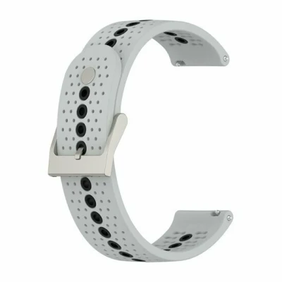 Afbeelding van Garmin Vivomove 3 / HR Luxe Sport Style Trend Dot Pattern bandje Grijs