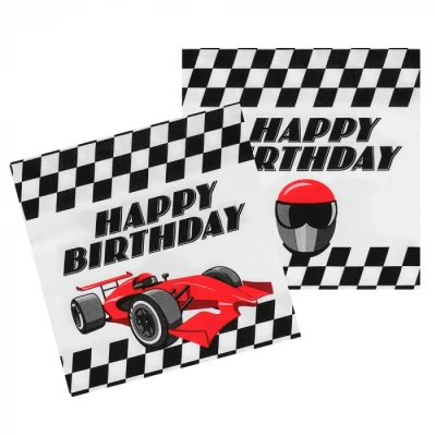 Image de Serviettes de table Formule 1 Speed 33x33cm 20 pcs.