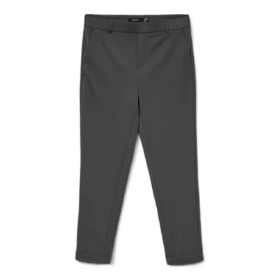 Image de Vero Moda VMMAYA Mr Loose Solid Pantalon Noos pour femme, Gris à rayures, M / 32L