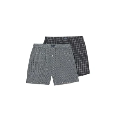 Afbeelding van Abanderado Bóxer Punto Esenciales Estampados Gebreide boxershorts voor heren (2 stuks), Grijze mix.