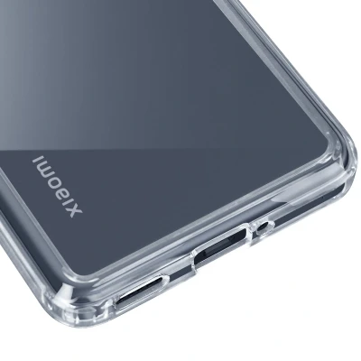 Afbeelding van 3mk, Hoesje voor Xiaomi 14T Pro schokbestendig met opstaande randen, Transparant
