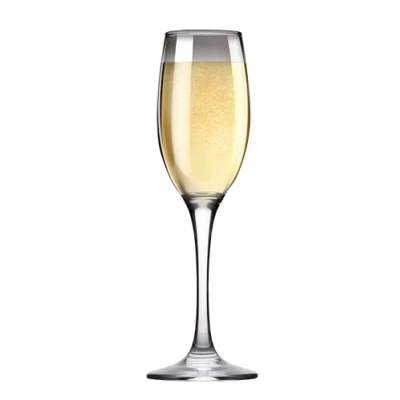Afbeelding van alpina Champagneglazen Set 4 Stuks Champagne Glazen Smoked Ook Geschikt voor Prosecco en Cava Champagneflutes elke Gelegenheid Glas