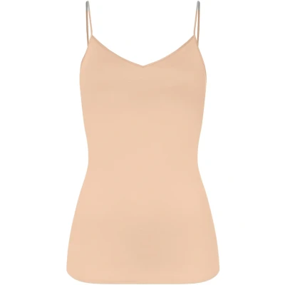 Afbeelding van Hanro Seamless Hemd, Dames, Maat: XS, Beige
