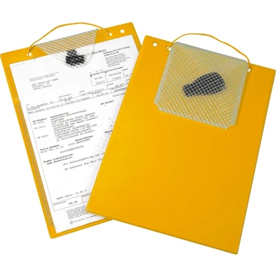Afbeelding van EICHNER Turbo besteltassen, klittenbandsluiting, sleutelvak en uitbreidingsvouw, voor DIN A4 documenten, verschillende kleuren, 10 stuks