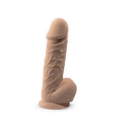 Afbeelding van Natuurlijke Dildo met Zuigmond Model 4 22.1 cm