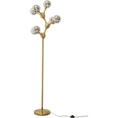 Afbeelding van Vloerlamp Atomic Balls 174cm goud Kare Design