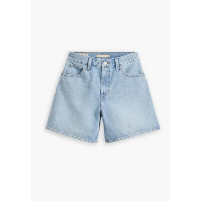 Afbeelding van Levi&#039;s HIGH Baggy Jeansshort, Dames, Maat: 23, Far and wide