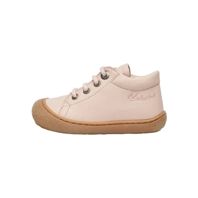 Afbeelding van Naturino Cocoon Babyschoenen voor kinderen, Maat: 21, Rosa Leer
