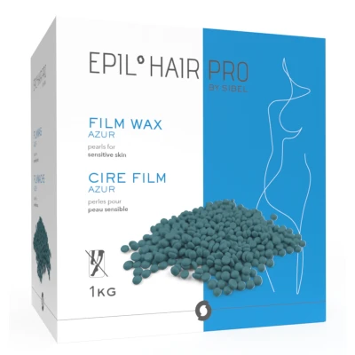 Afbeelding van Sibel Epil Hair Pro Ontharingswas Azulene Parels Blauw 1kg
