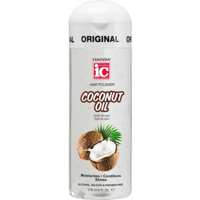 Afbeelding van Fantasia IC Hair Polisher Coconut Oil Serum 177 ml