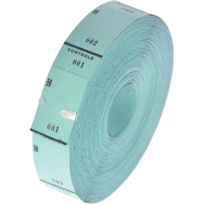 Afbeelding van Ticketrol, 1000 tickets, blauw
